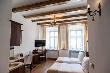 Фото номера Улучшенные апартаменты (для 2 взрослых) Отель Aparthotel Ventus Rosa г. Бельско-Бяла 15