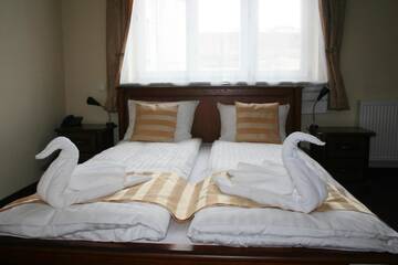 Фото номера Номер с кроватью размера «king-size» Отель Hotel Marczewski г. Бельско-Бяла 8