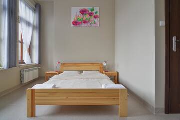 Фото номера Двухместный номер с 1 кроватью и собственной ванной комнатой Курортные отели Dom Turysty PTTK w Bielsku - Białej г. Бельско-Бяла 3