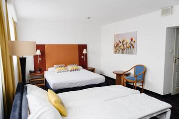 Фото номера Семейный номер с диваном Отель ibis Styles Bielsko Biala г. Бельско-Бяла 9